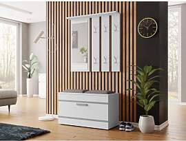 Garderobe-Set mit Schuhschrank Therpio