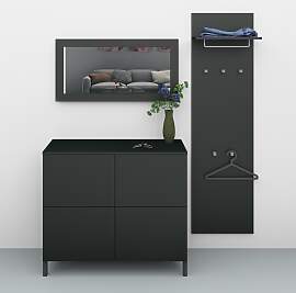 Garderoben-Set BORCHARDT MÖBEL "Haama", 