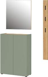 Garderoben-Set GERMANIA "Alviano", grün 