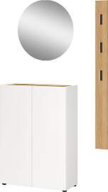 Garderoben-Set GERMANIA "Alviano", weiß 