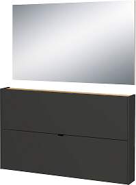 Garderoben-Set GERMANIA "Ameca", grau