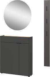 Garderoben-Set GERMANIA "Ameca", grau