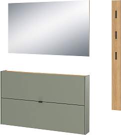 Garderoben-Set GERMANIA "Ameca", grün