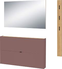 Garderoben-Set GERMANIA "Ameca", toffee, 