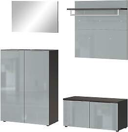Garderoben-Set GERMANIA "Oakland", grau