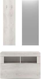 Garderoben-Set HOME AFFAIRE "Basic 3tlg.