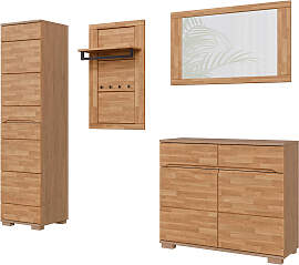Garderoben-Set HOME AFFAIRE, eiche, B:210cm