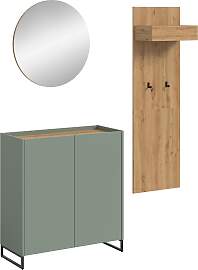 Garderoben-Set HOME AFFAIRE "EVRID, 3-teilig, 