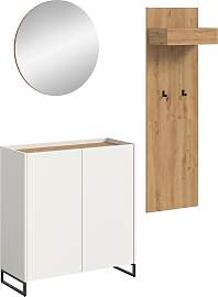 Garderoben-Set HOME AFFAIRE "EVRID, 3-teilig, 