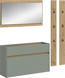 Garderoben-Set HOME AFFAIRE "EVRID, 4-teilig, 