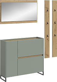 Garderoben-Set HOME AFFAIRE "EVRID, 4-teilig, 
