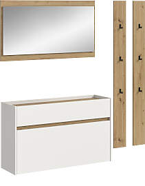 Garderoben-Set HOME AFFAIRE "EVRID, 4-teilig, 