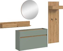 Garderoben-Set HOME AFFAIRE "EVRID, 4-teilig, 
