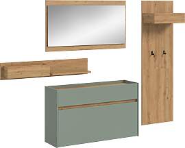 Garderoben-Set HOME AFFAIRE "EVRID, 4-teilig, 