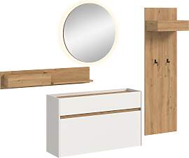 Garderoben-Set HOME AFFAIRE "EVRID, 4-teilig, 
