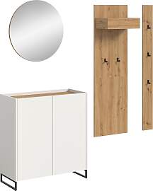 Garderoben-Set HOME AFFAIRE "EVRID, 4-teilig, 