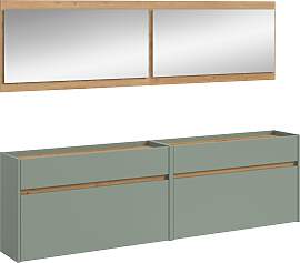 Garderoben-Set HOME AFFAIRE "EVRID, 4-teilig, 