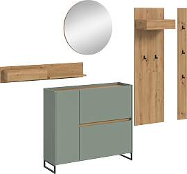 Garderoben-Set HOME AFFAIRE "EVRID, 5-teilig, 