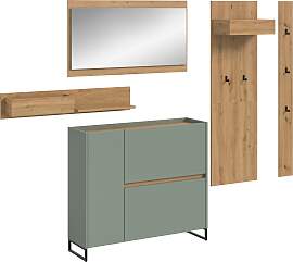 Garderoben-Set HOME AFFAIRE "EVRID, 5-teilig, 