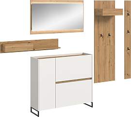 Garderoben-Set HOME AFFAIRE "EVRID, 5-teilig, 