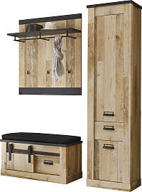 Garderoben-Set HOME AFFAIRE "SHERWOOD",