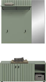 Garderoben-Set HOME AFFAIRE "TATIO, 2-tlg.