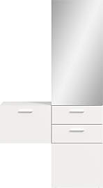 Garderoben-Set HOME AFFAIRE, weiß (weiß