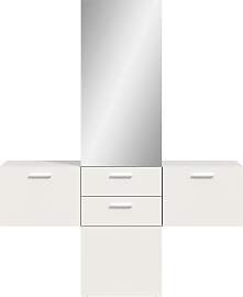 Garderoben-Set HOME AFFAIRE, weiß (weiß