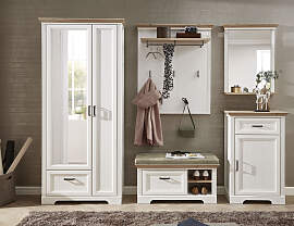 Garderoben-Set INNOSTYLE "Jasmin", braun 
