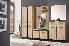 Garderoben-Set INOSIGN "Sardinia", braun 