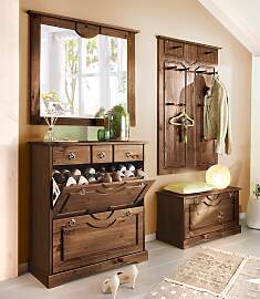 Garderoben-Set OTTO HOME "Klera", braun