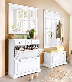 Garderoben-Set OTTO HOME "Klera", weiß, 