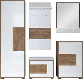 Garderoben-Set OTTO HOME "Stela", weiß