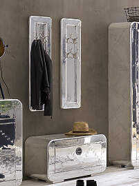 Garderoben-Set SIT "Airman", silber