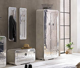 Garderoben-Set SIT "Airman", silber