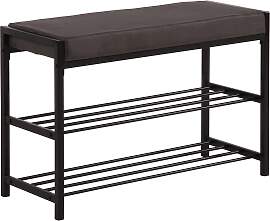 Garderobenbank Schwarz