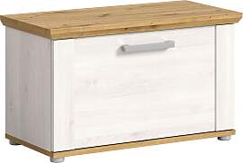 Garderobenbank Verona ca. 78x45x37 cm Lärche/Eiche