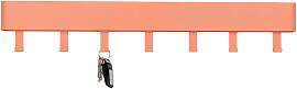 Garderobenhaken SPINDER DESIGN, rosa, B:72cm