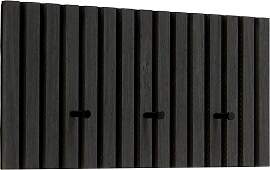 Garderobenleiste Grace Grau furniert