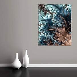 Garderobenleiste QUEENCE "Azalea", blau