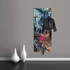 Garderobenleiste QUEENCE "Azalea", blau