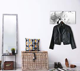 Garderobenleiste QUEENCE "Flower",