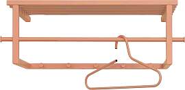 Garderobenleiste SPINDER DESIGN, rosa, B:76cm