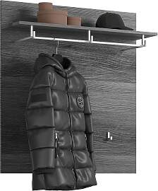 Garderobenpaneel Scout ca.90x98x27cm Grau