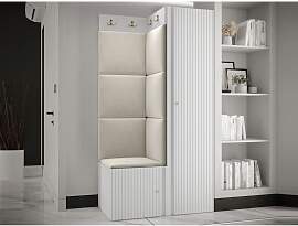 Garderobenschrank mit Schuhschrank Towiro Slim XXV