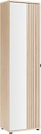 Garderobenschrank Pisa Taupe/Eichefarben