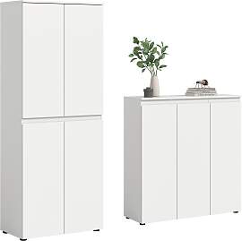 Garderobenschrank Scarpa Weiß