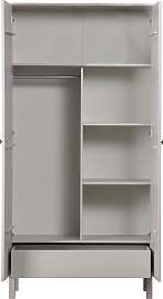 Garderobenschrank WOOOD "Madu", grau,