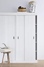 Garderobenschrank WOOOD "Row", weiß,