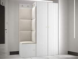 Garderobenset mit Schuhschrank Towiro Slim XXIII